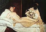 Edouard Manet Olympia painting